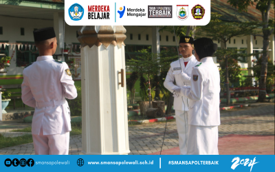 UPACARA SUMPAH PEMUDA DI SMAN 1 POLEWALI