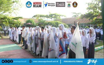 SERAH TERIMA JABATAN KETUA UNIT/ORGANISASI UPTD SMAN 1 POLEWALI